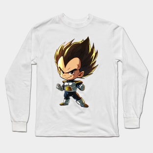 chibi vegeta Long Sleeve T-Shirt